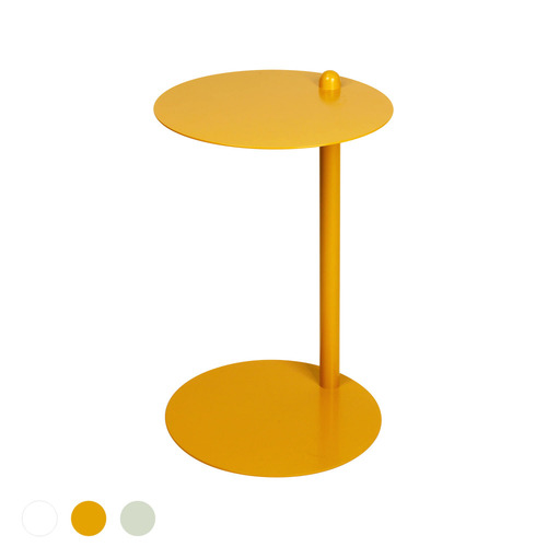 [파이피] 폼 사이드 테이블(3colors) 국내생산 인테리어 철제 선반