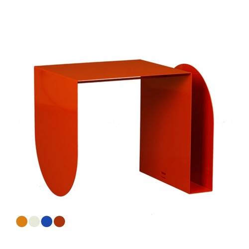 [피알피알] 미니멀리스틱 라운드 테이블 (4colors) 철제 사이드 테이블